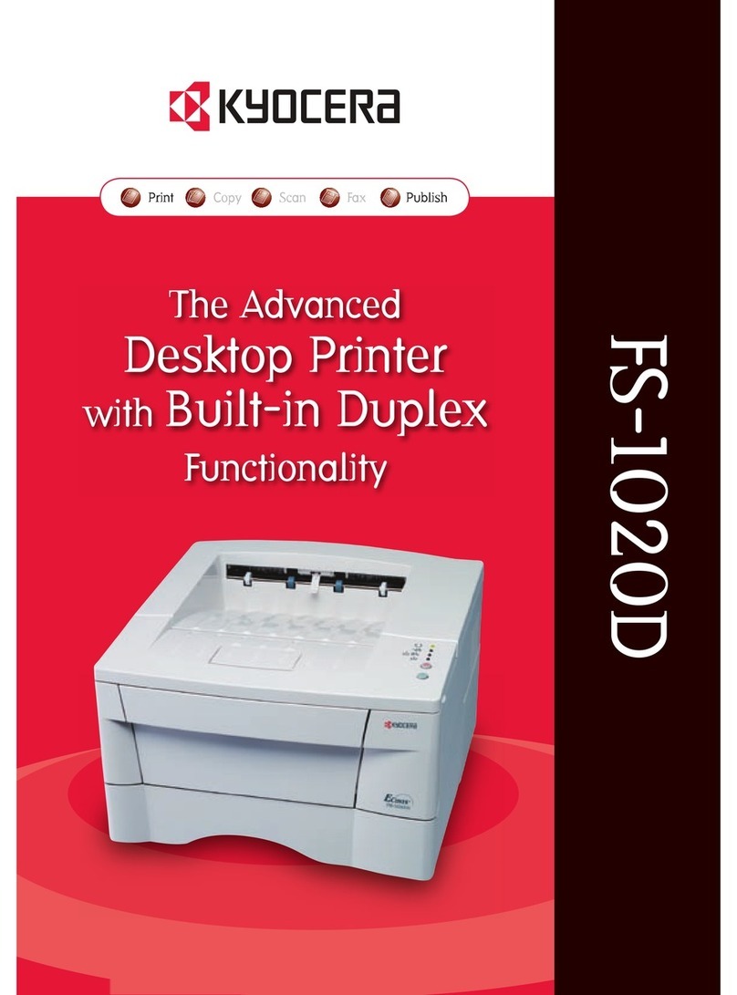 Kyocera FS FS-1020D User manual