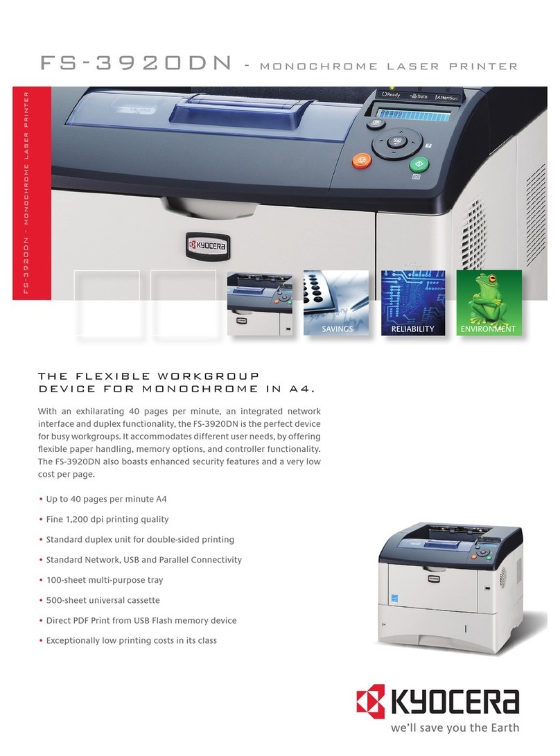 Kyocera ECOSYS FS-3920DN User manual