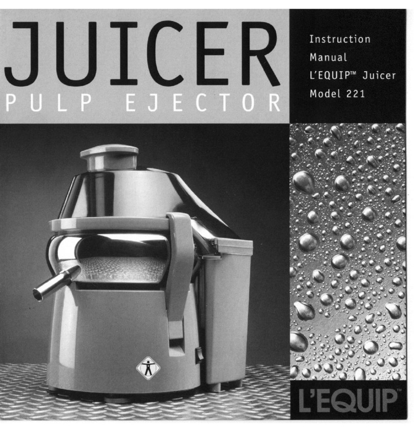 LEquip 221 User manual