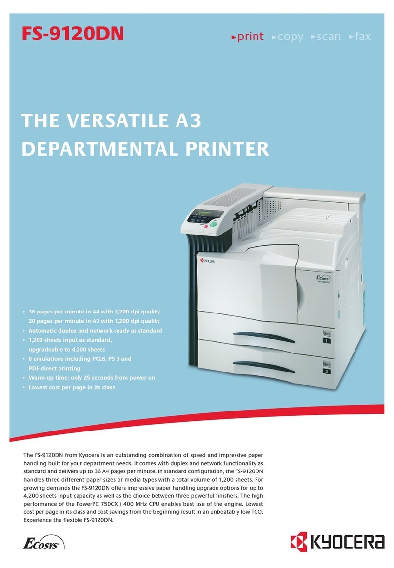 Kyocera FS-9120DN User manual