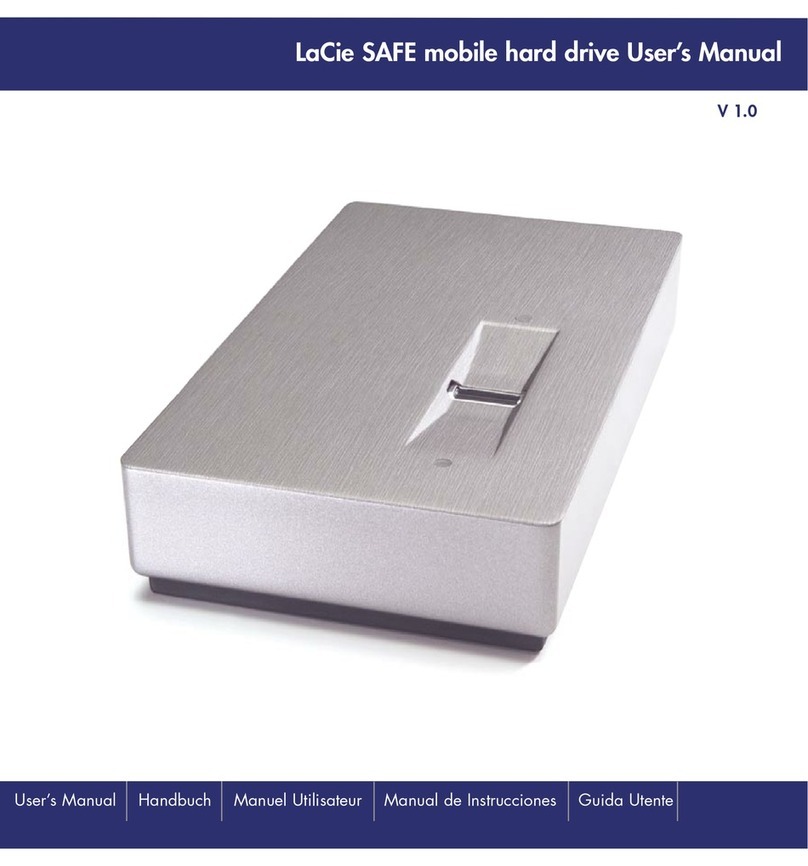 LaCie 1.0 user manual