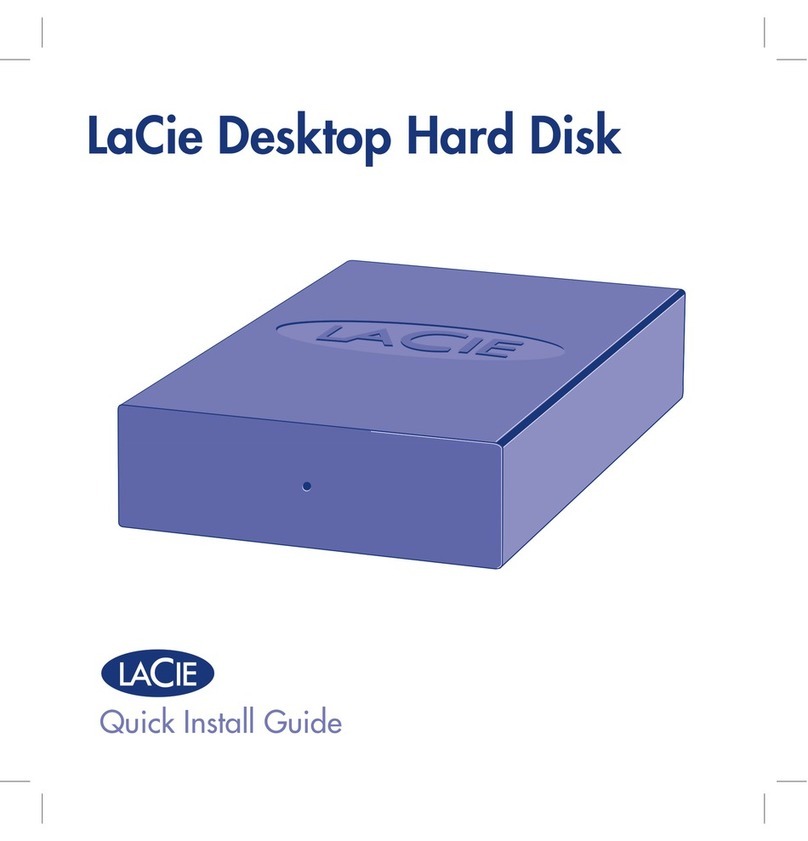 LaCie Computer Drive User manual