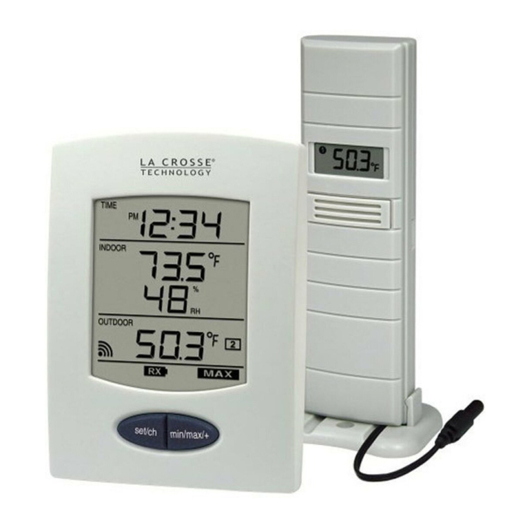 La Crosse Technology WS-9029U instruction manual