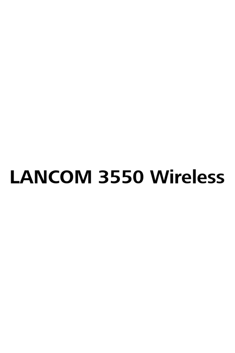 Lancom 3550 Wireless user manual
