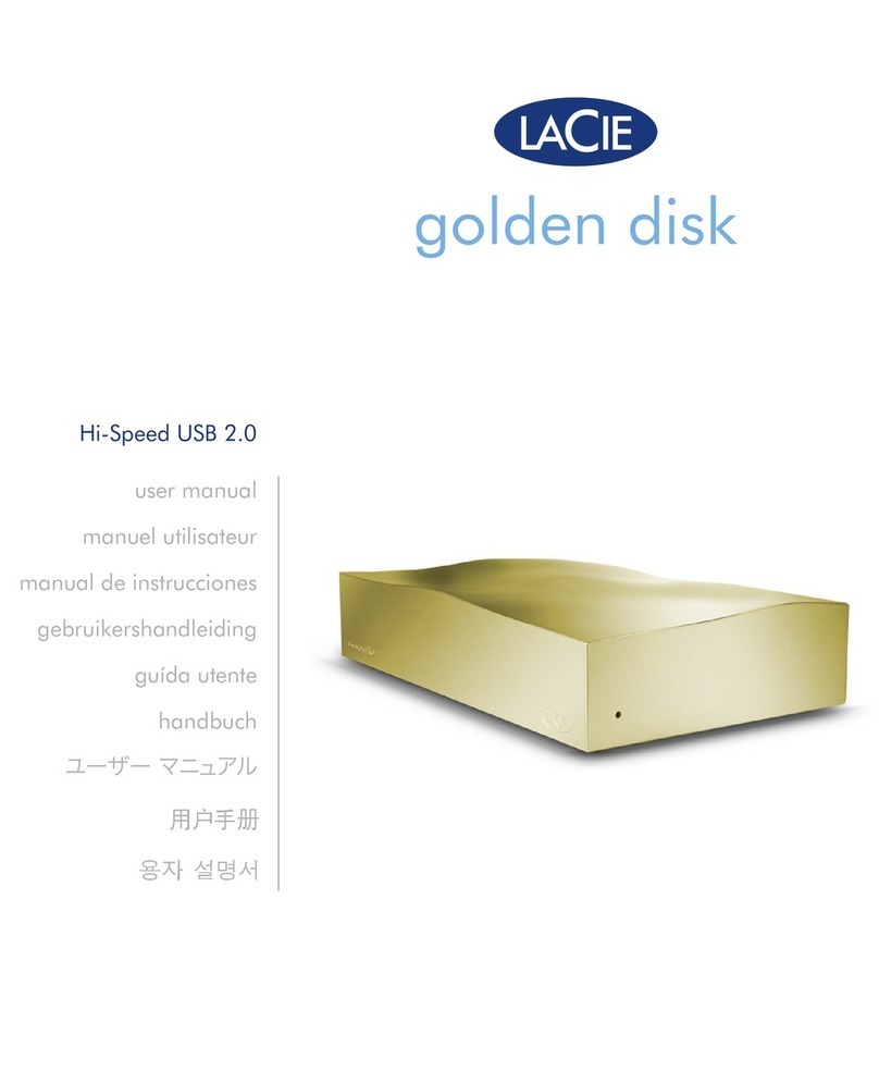 LaCie LITTLE DISK USB 2.0 User manual