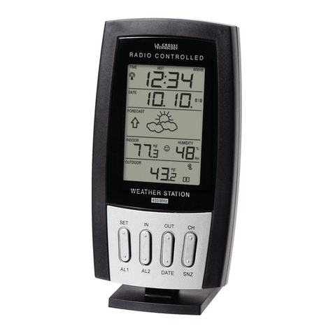 La Crosse Technology WS-7025U User manual La Crosse Technology WS-7025U User manual