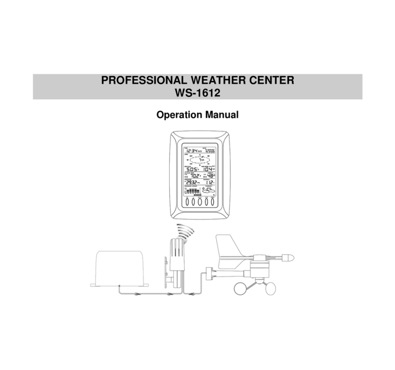 La Crosse Technology WS-1612 User manual La Crosse Technology WS-1612 User manual