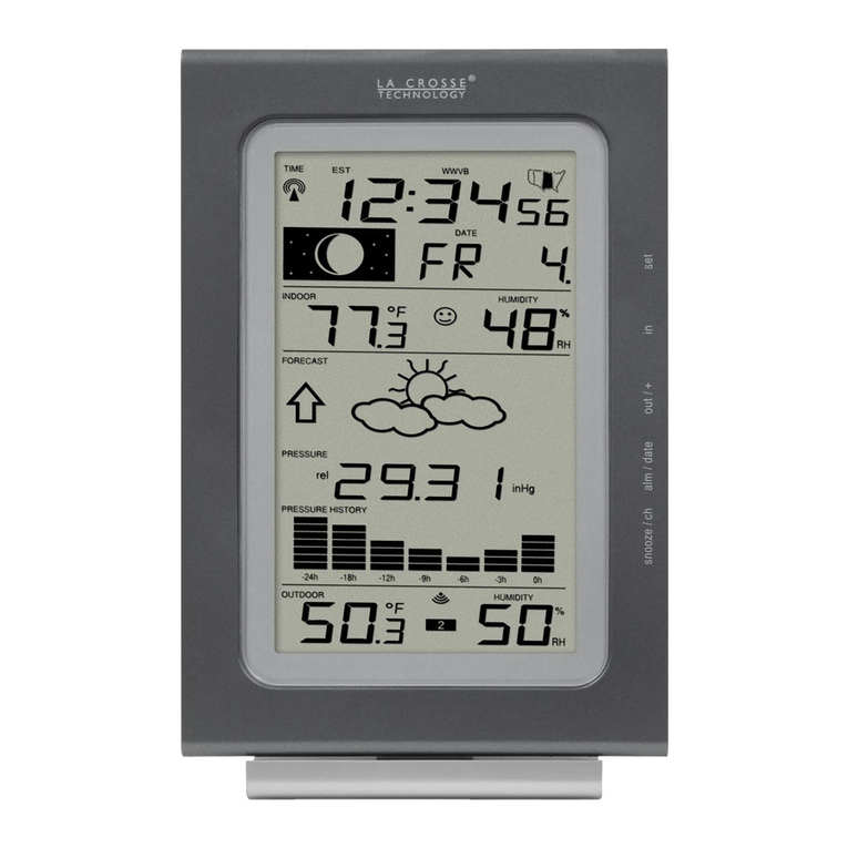 La Crosse Technology WS-9037U-IT manual