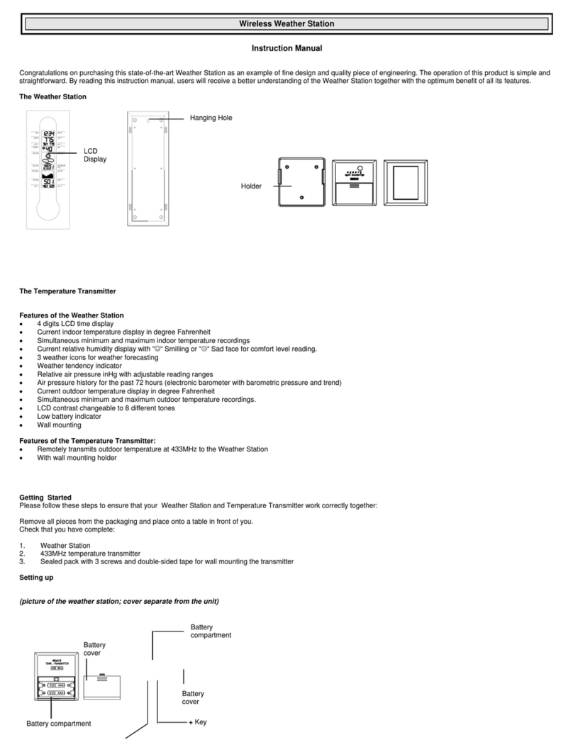 La Crosse Technology WS-7090U instruction manual