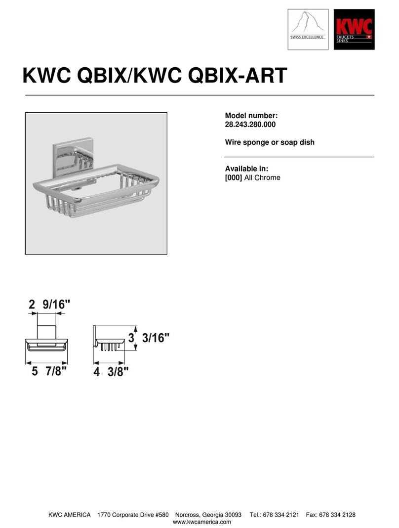 KWC QBIX/QBIX-ART 28.243.280.000 Specification sheet