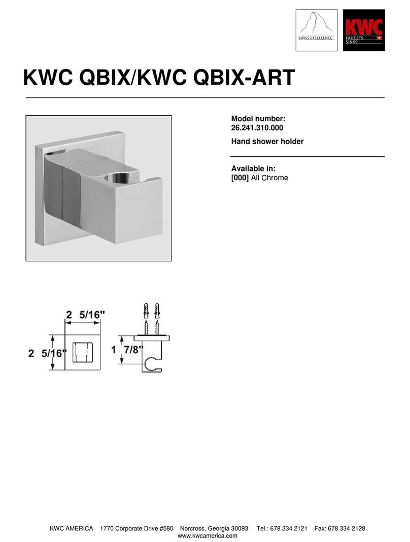 KWC QBIX/QBIX-ART 26.241.310.000 Specification sheet KWC QBIX/QBIX-ART 26.241.310.000 Specification sheet