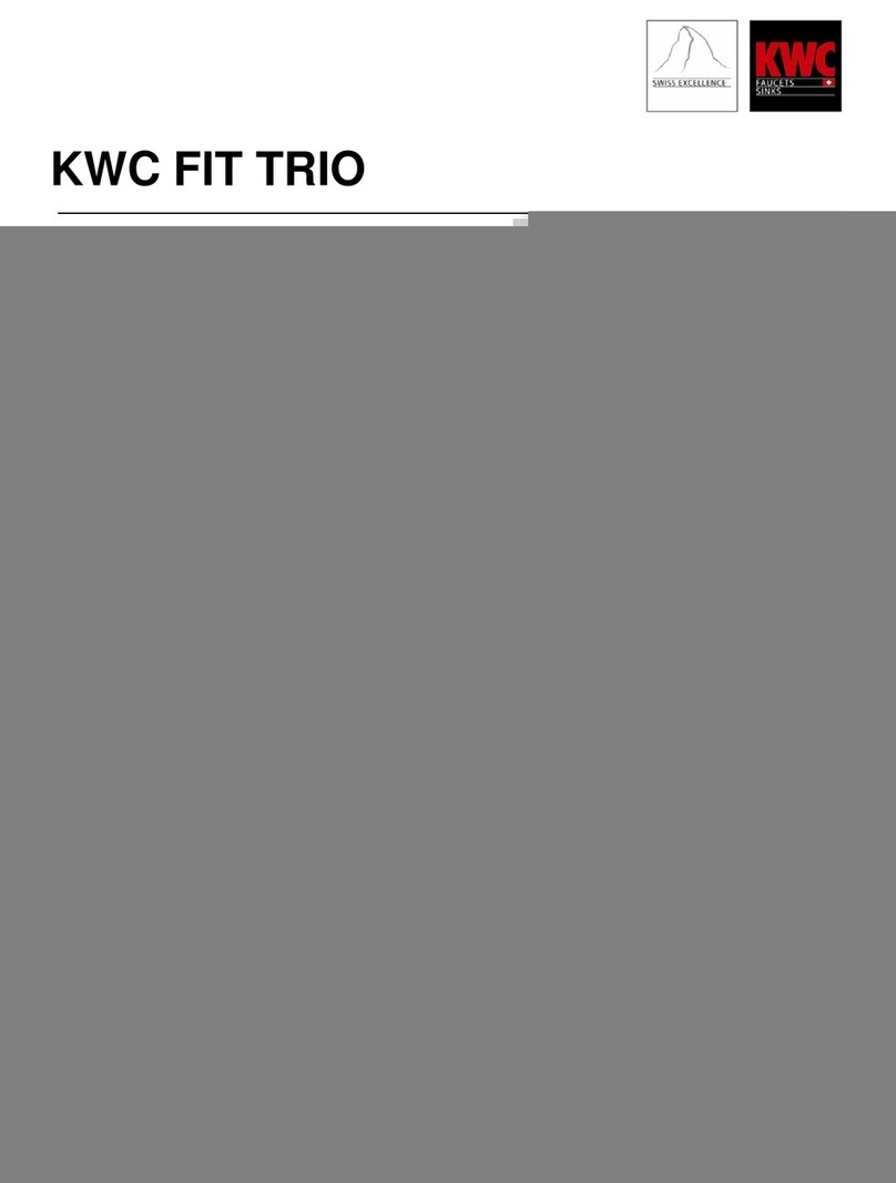 KWC Fit Trio 26.000.540.000 Specification sheet