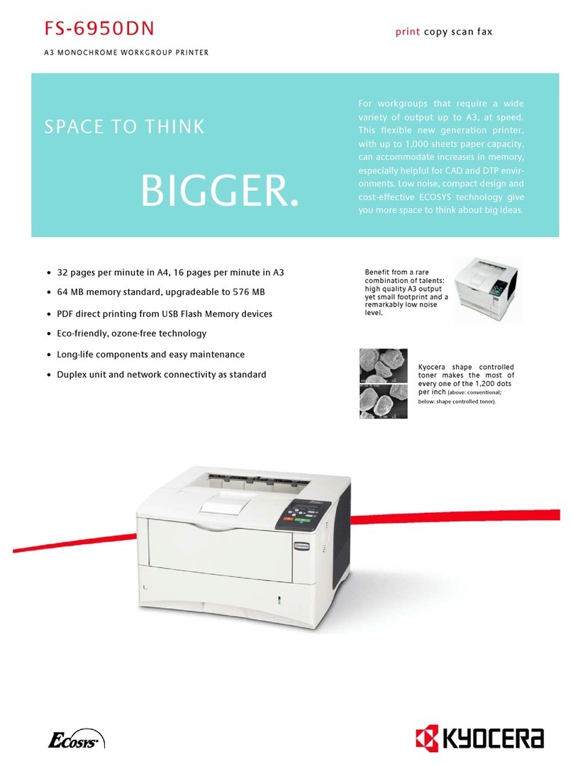 Kyocera FS-6950DTN User manual