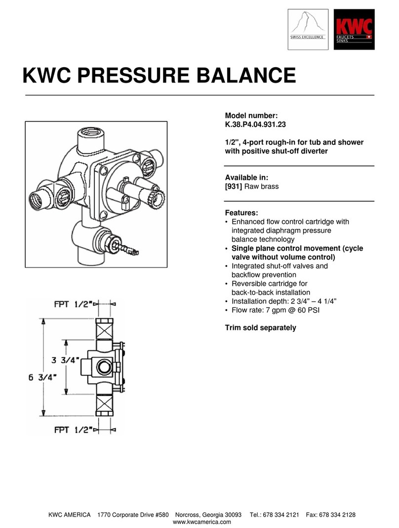 KWC K.38.P4.04.931.23 Owner's manual