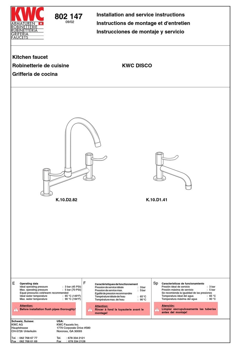 KWC K.10.D1.41 Quick guide