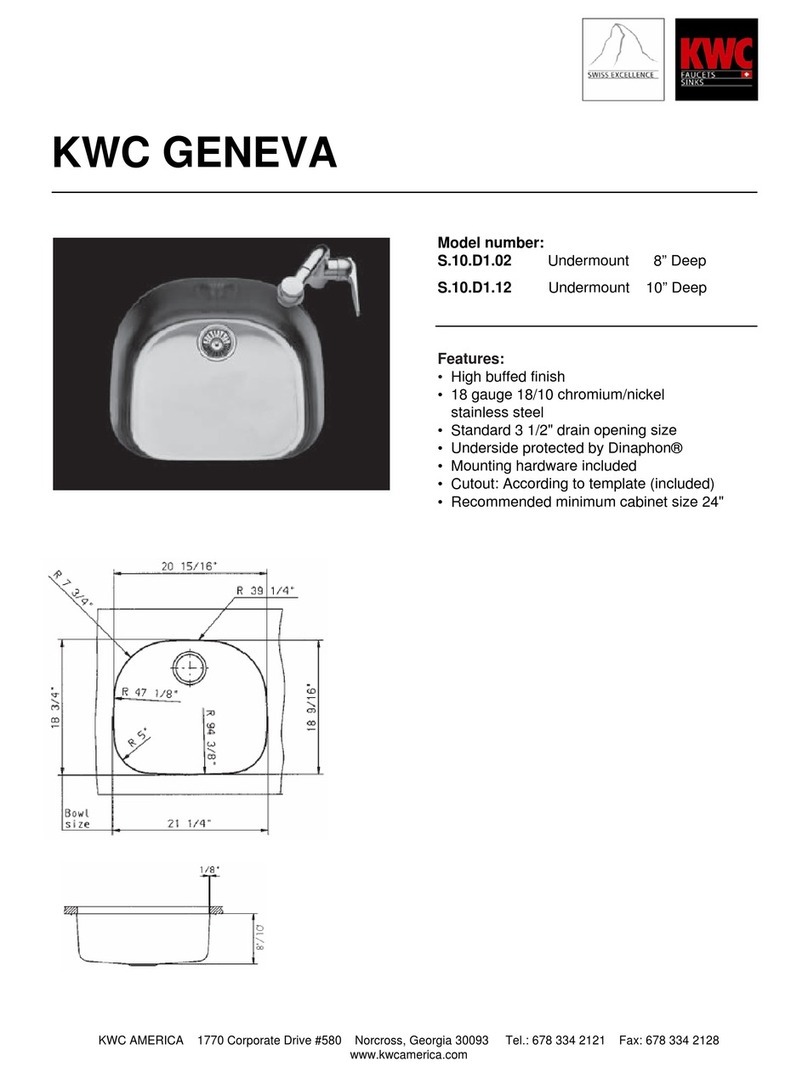 KWC S.10.D1.02 Features KWC S.10.D1.02 Features