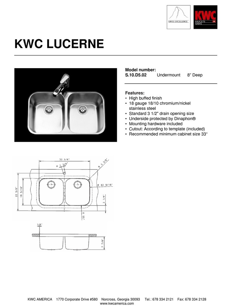 KWC S.10.D5.02 Owner's manual