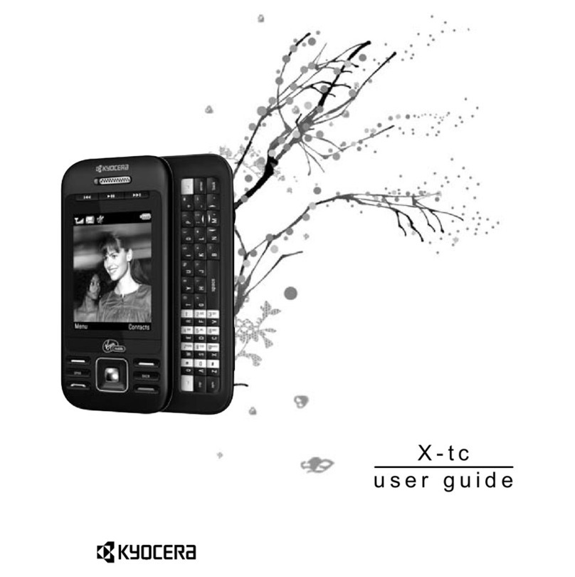 Kyocera X-tc M2000 User manual