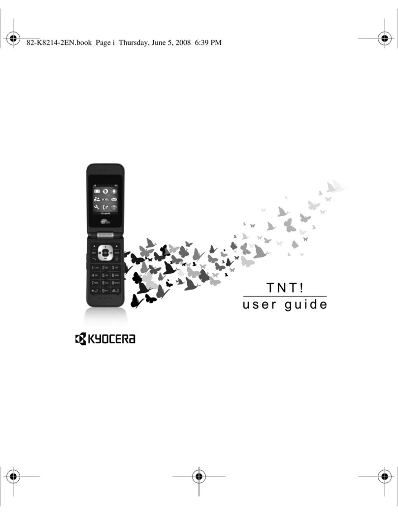 Kyocera TNT VMS200 User manual