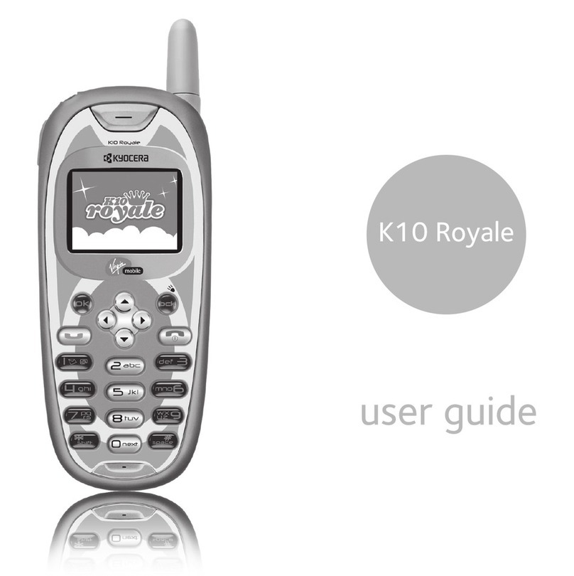 Kyocera Royale K10 User manual