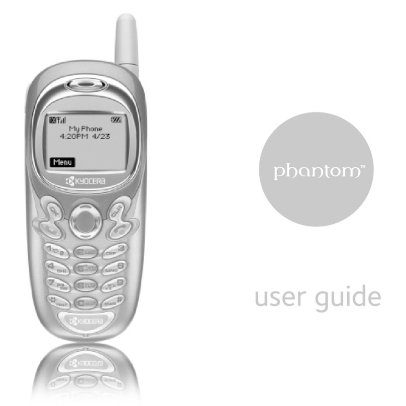 Kyocera Phantom TXLCC10042B User manual
