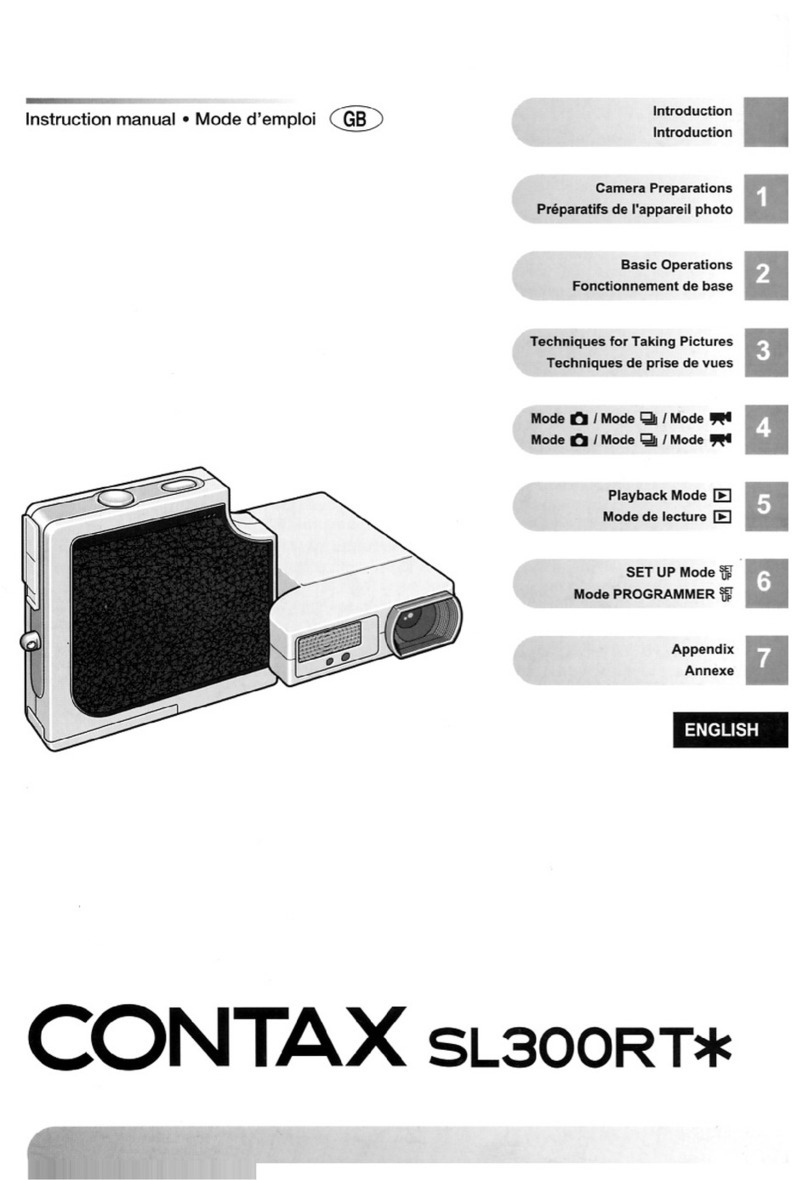 Kyocera Contax SL300RT* instruction manual
