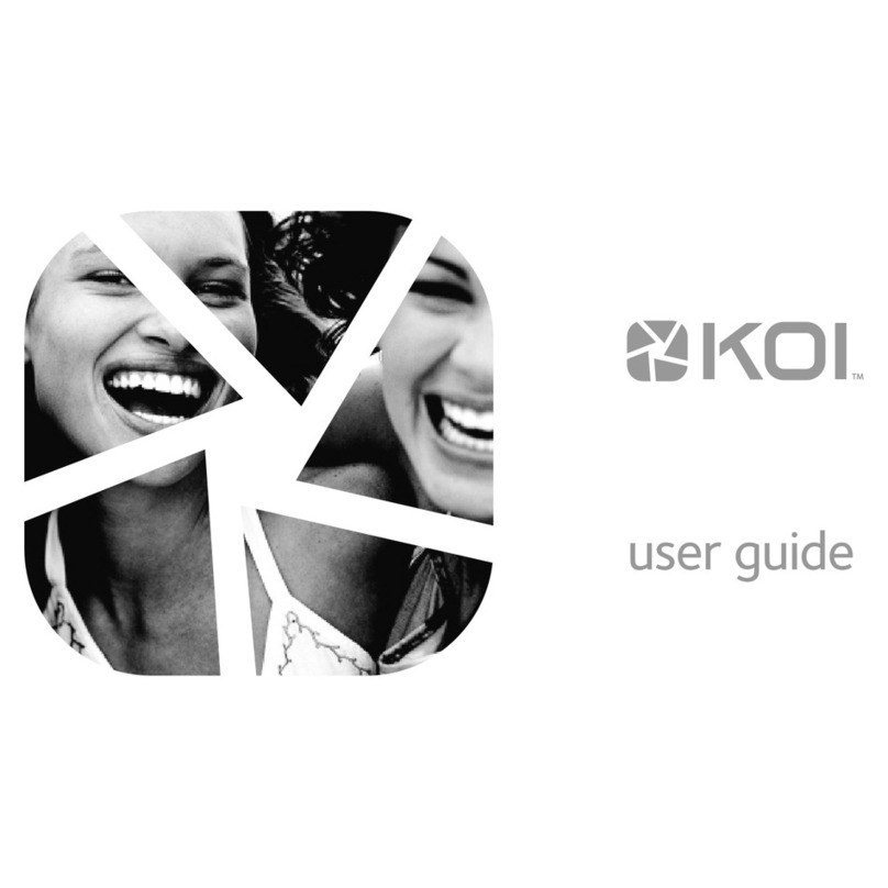 Kyocera Koi user guide
