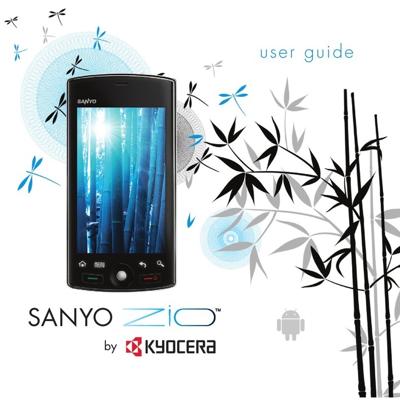 Kyocera Sanyo Zio M6000 User manual