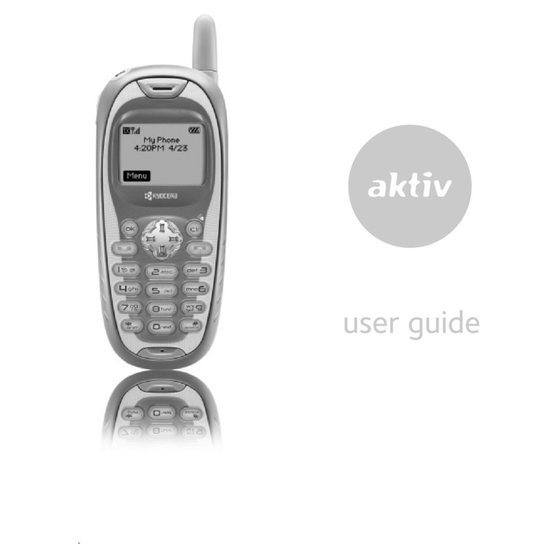 Kyocera Aktiv User manual