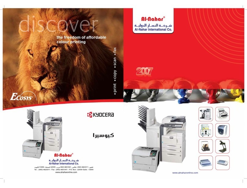Kyocera Jogger 4200 User manual
