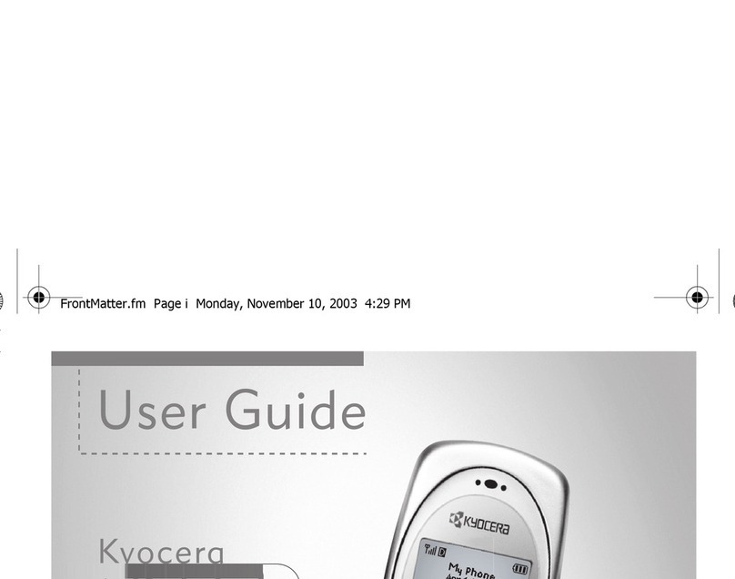 Kyocera K112 user guide