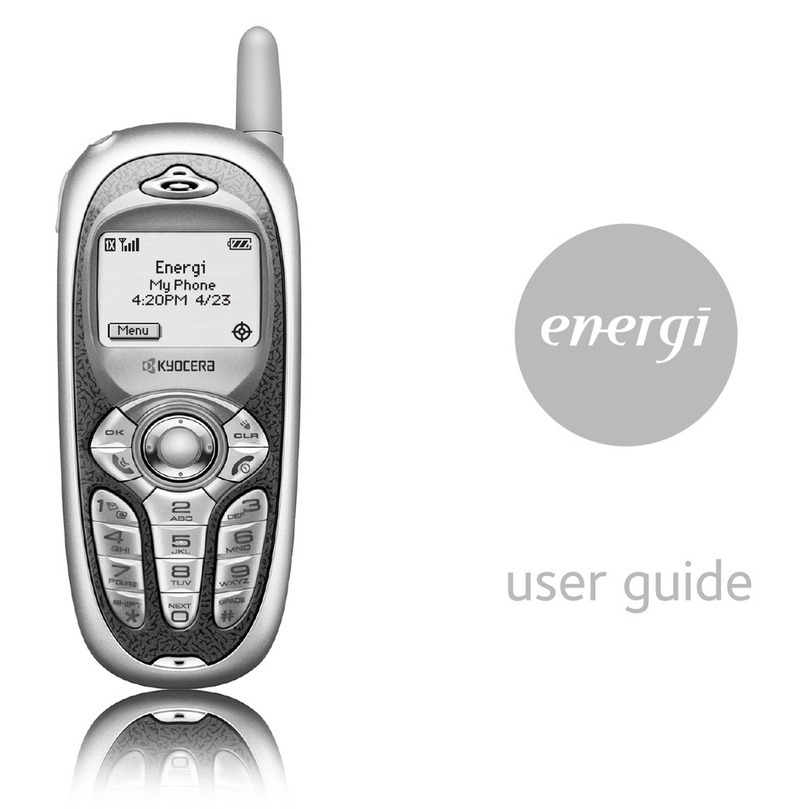 Kyocera Energl Phone User manual