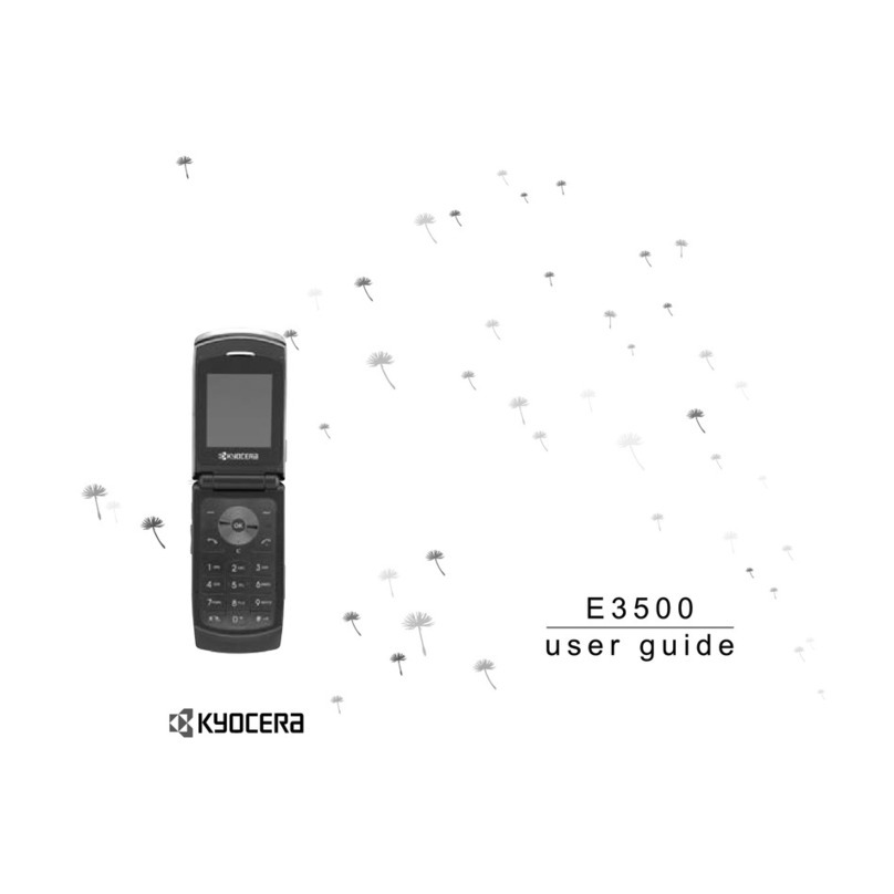 Kyocera E3500 User manual