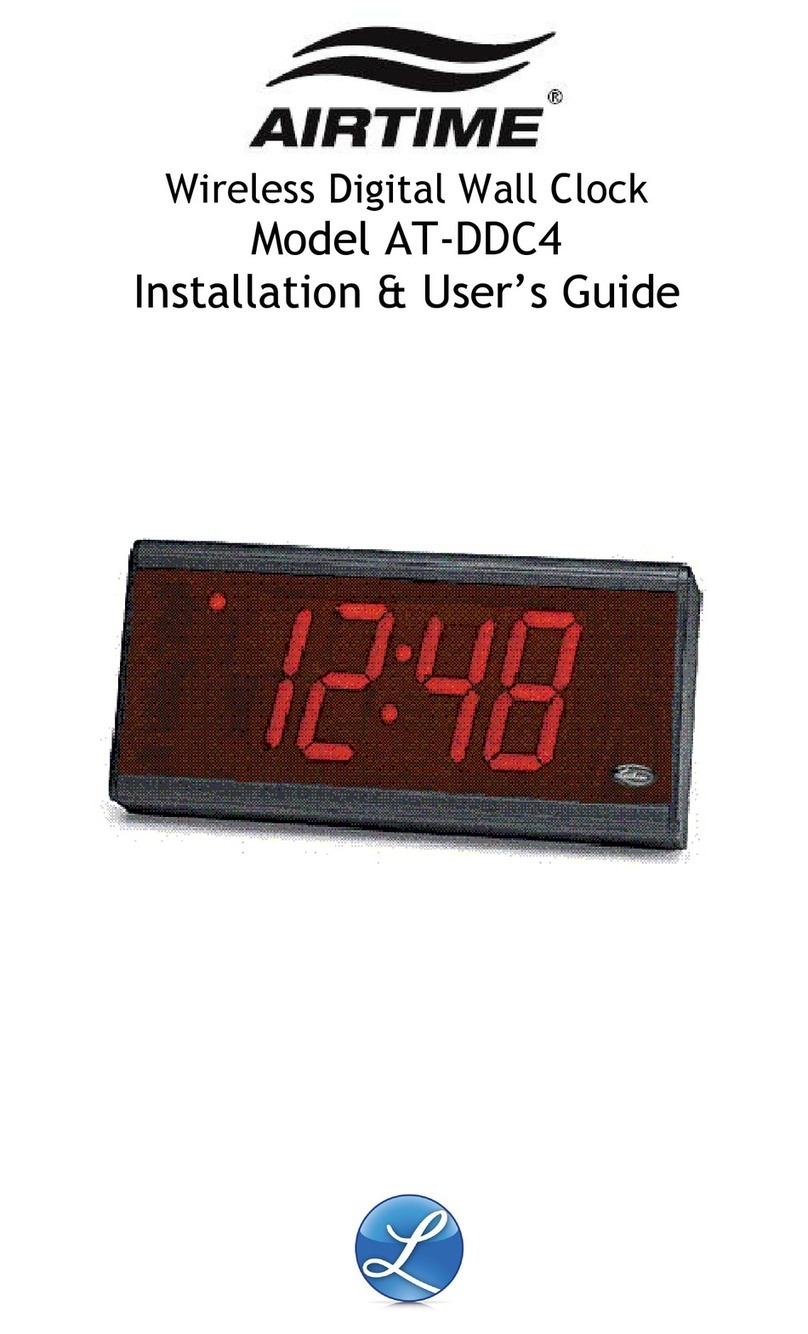 Lathem Airtime AT-DDC4 Operation manual