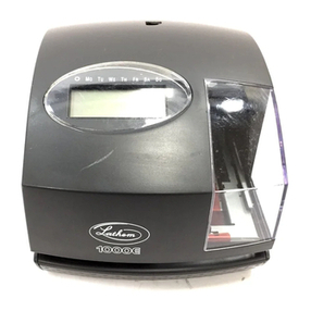 Lathem 1000E user manual