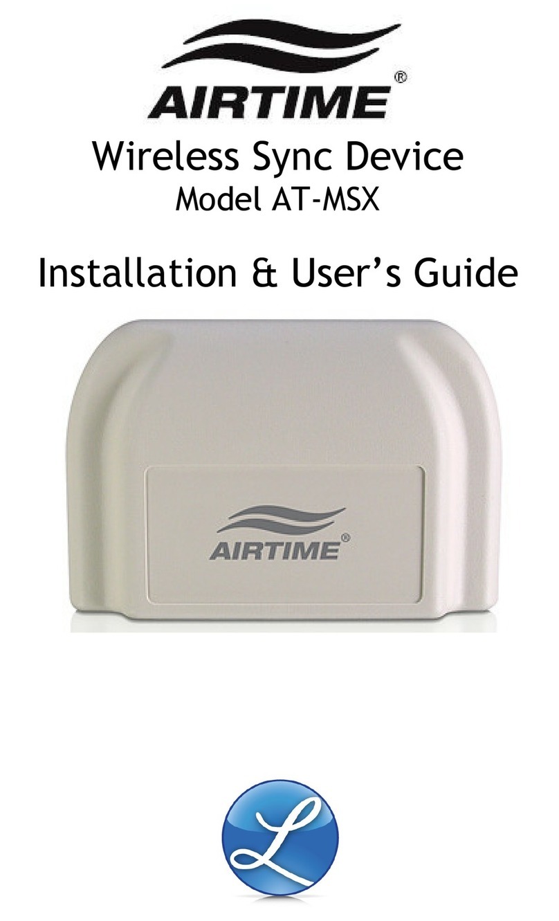 Lathem AirTime AT-MSX Installation & user guide Lathem AirTime AT-MSX Installation & user guide