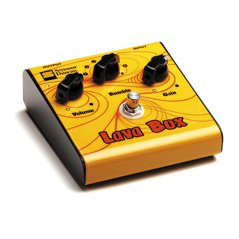 Duncan Lava BoxTM Distortion SFX-05 User manual