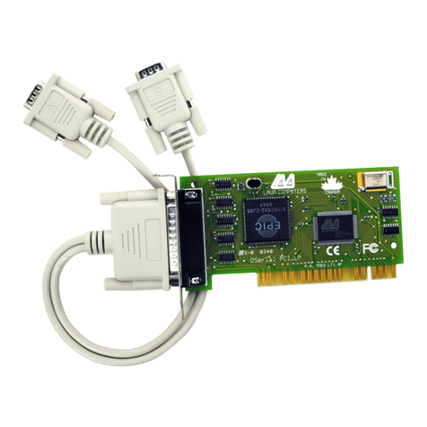 Lava DSerial-PCI/LP Card User manual