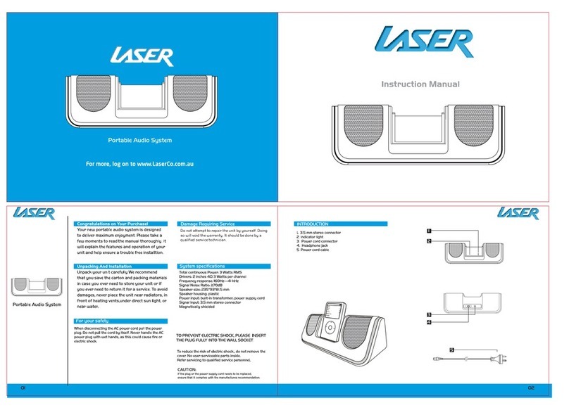 Laser SPK-Q14PBD instruction manual