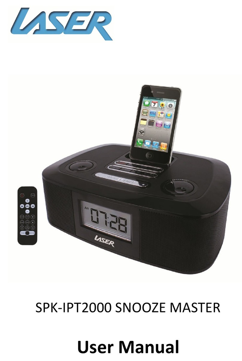 Laser SNOOZE MASTER SPK-IPT2000 User manual