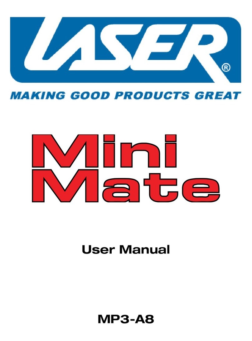 Laser Mini Mate MP3-2GA8 user manual