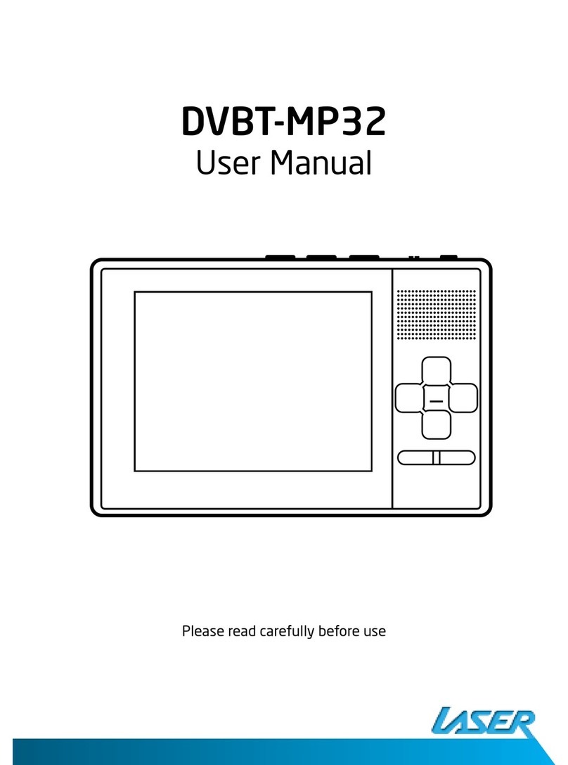 Laser DVBT-MP32 User manual