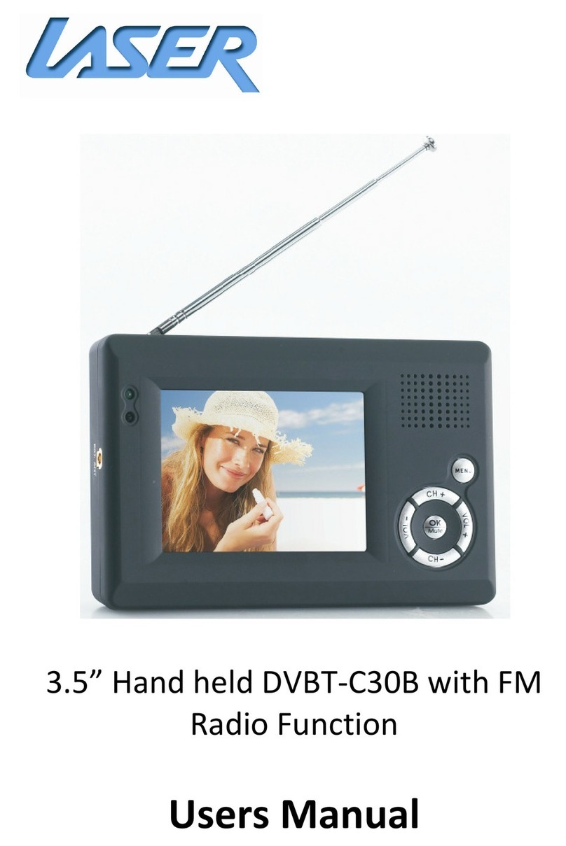 Laser DVBT-C30B User manual