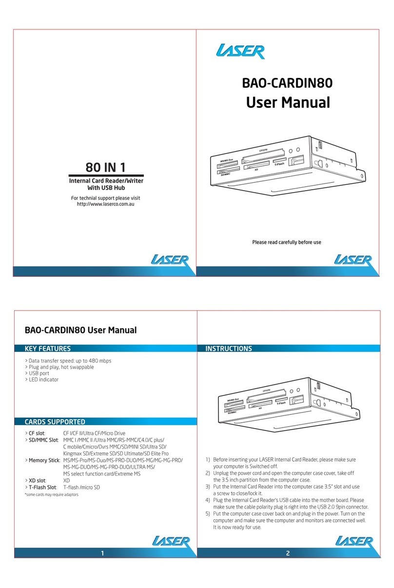 Laser BAO-CARDIN80 user manual