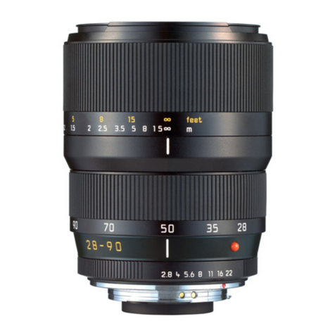 Leica R-Lenses User manual