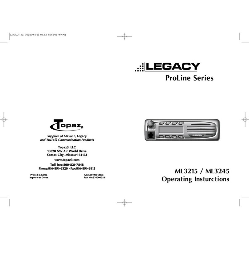 Legacy ML-3215 User manual
