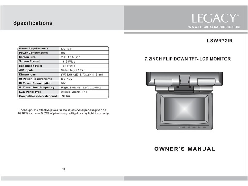 Legacy LSWR72IR User manual