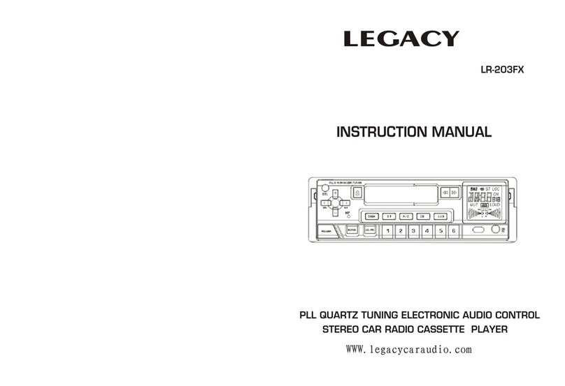 Legacy LR-203FX User manual Legacy LR-203FX User manual