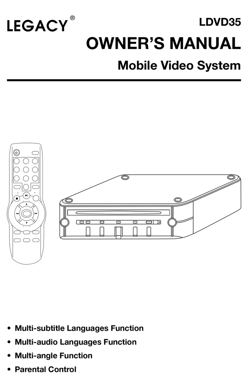 Legacy LDVD35 User manual