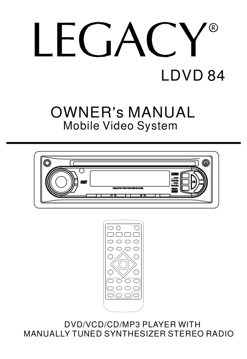 Legacy Legacy LDVD84 User manual